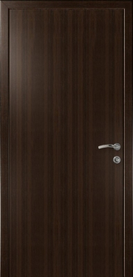 Межкомнатная дверь Капель Classic ПВХ гладкая Дуб Венге