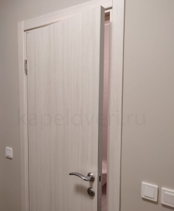 Двери Капель Classic с алюминиевой торцевой накладкой