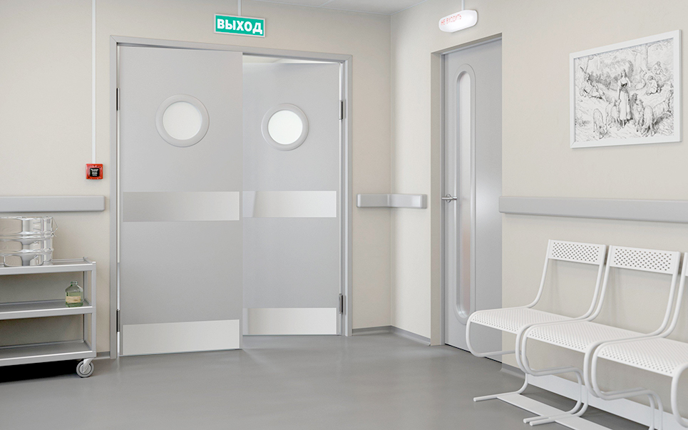 Двери для медицинских учреждений: качество и безопасность в приоритете
